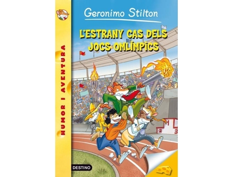 Livro LEstrany Cas Dels Jocs Olímpics de Geronimo Stilton