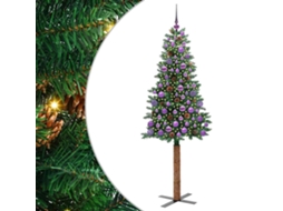 Conjunto 1 Árvore De Natal Vidaxl Verde Pvc (180 Cm)