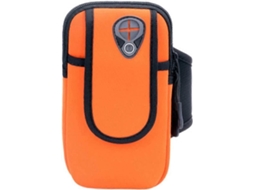 Braçadeira Para Celular Esportiva Resistente Ao Suor (cor: Laranja, 1 Unidade)