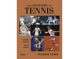 Livro History of Tennis de Richard Evans (Inglês - Capa Dura)