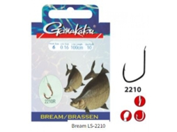 Conjunto de 10 Ganchos GAMAKATSU Bream Ls-2210 14