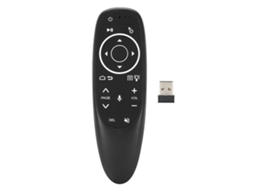 Controle Remoto Sem Fio Usb 2.4g Mouse De Ar Com Voz E Infravermelho Para Android/windows