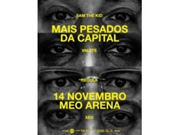 Bilhete MAIS PESADOS DA CAPITAL|LISBOA