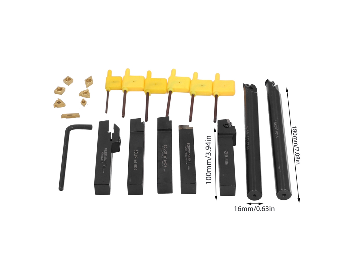 Conjunto De Porta Ferramentas Laxiscreed Para Torneamento E Usinagem De Metal