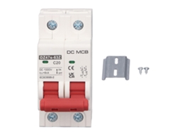 Disjuntor Miniatura 2p 20a 6000a para Pv Dc1000v S/MARCA