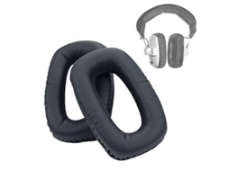 1 Par De Almofadas De Esponja Para Beyerdynamic Dt100 / Dt102 / Dt108 / Dt109 (preto)