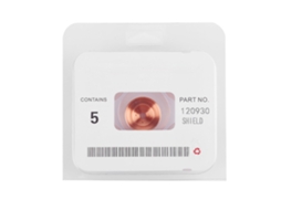 5 Peças Tampa Do Escudo De Mão De Plasma 120930 Compatível Com Soplete De Corte Plasma 1250