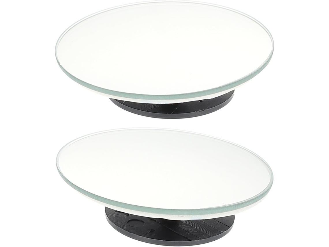 Luz De Ponto Cego Para Carro, Em Plástico, Com Rotação De 360°, Resistente A Riscos E Com Fixação Firme.