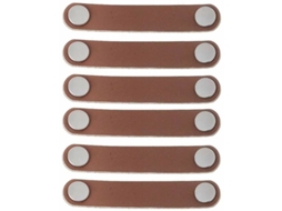 Puxadores Para Móveis, Conjunto De 6, Móveis Em Couro, 96 Mm, Estilo
