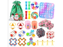 Laxiscreed Kit Diy 24 Peças Para Alívio Do Estresse E Diversão No Natal