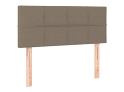 Headboard, Headboards Vidaxl Cinzento-acastanhado Tecido (90 Cm)