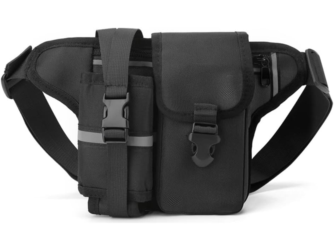 Pochete de Caminhada em Nylon Impermeável com Porta garrafa e Porta celular, Cinto Esportivo SFUSHOS