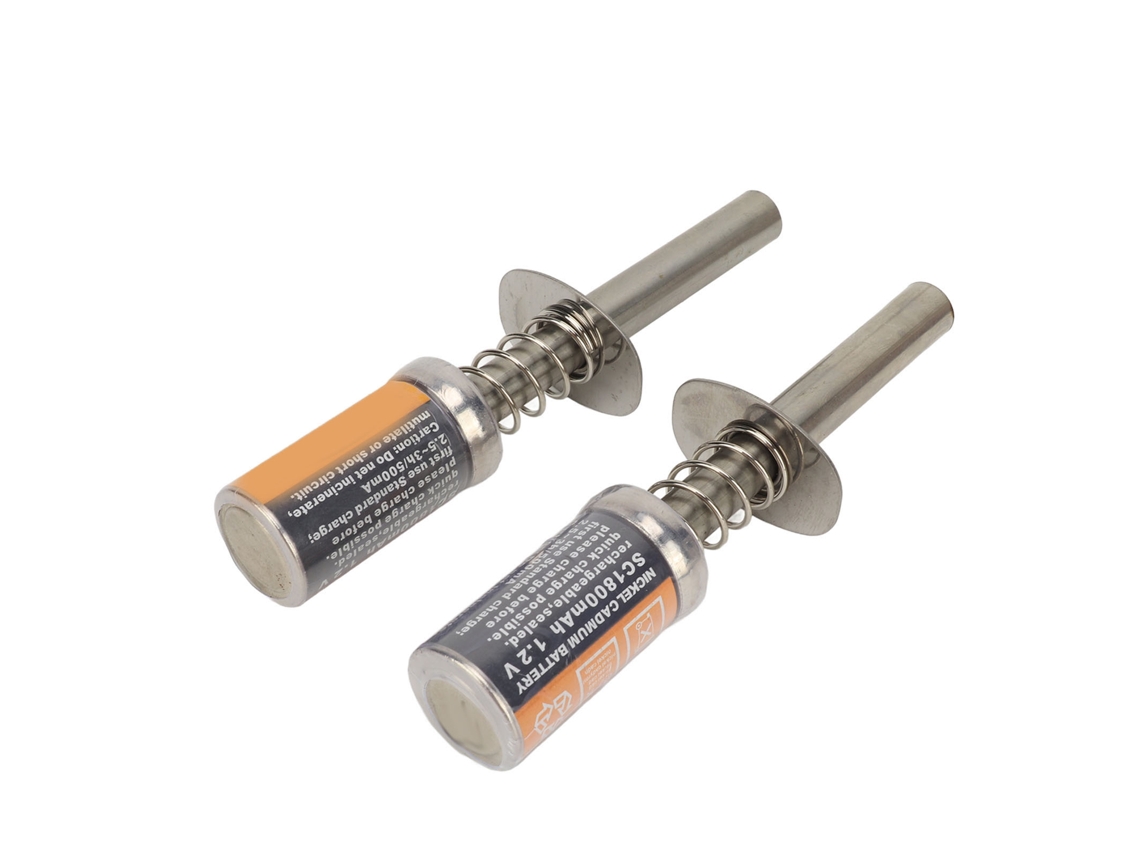 Yui 2 Peças Encendedor de Vela para Carro Rc Hsp Redcat 1/8 1/10 Recarregável Bateria Ni Cd 1.2v 1800mah
