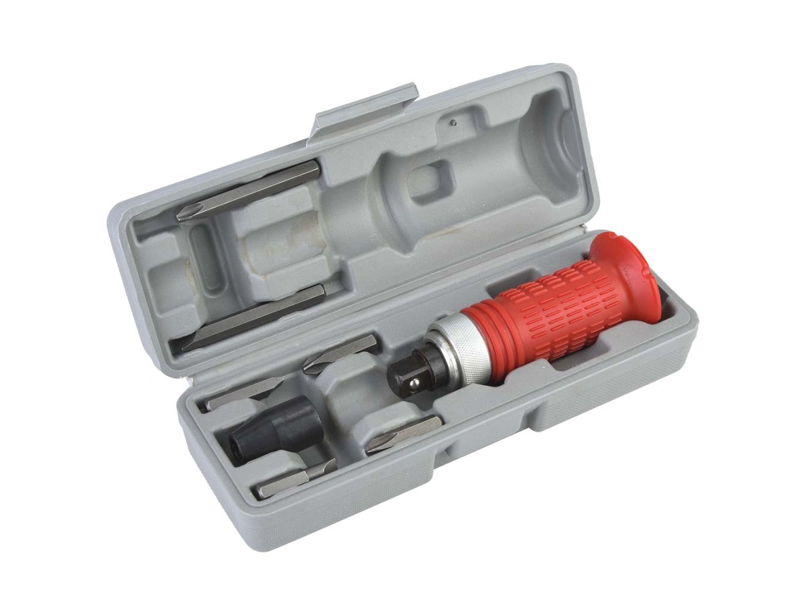 Conjunto De Parafusadeiras De Aço Cromovanádio, 8mm, Cabo 1/2", Resistente A Impactos