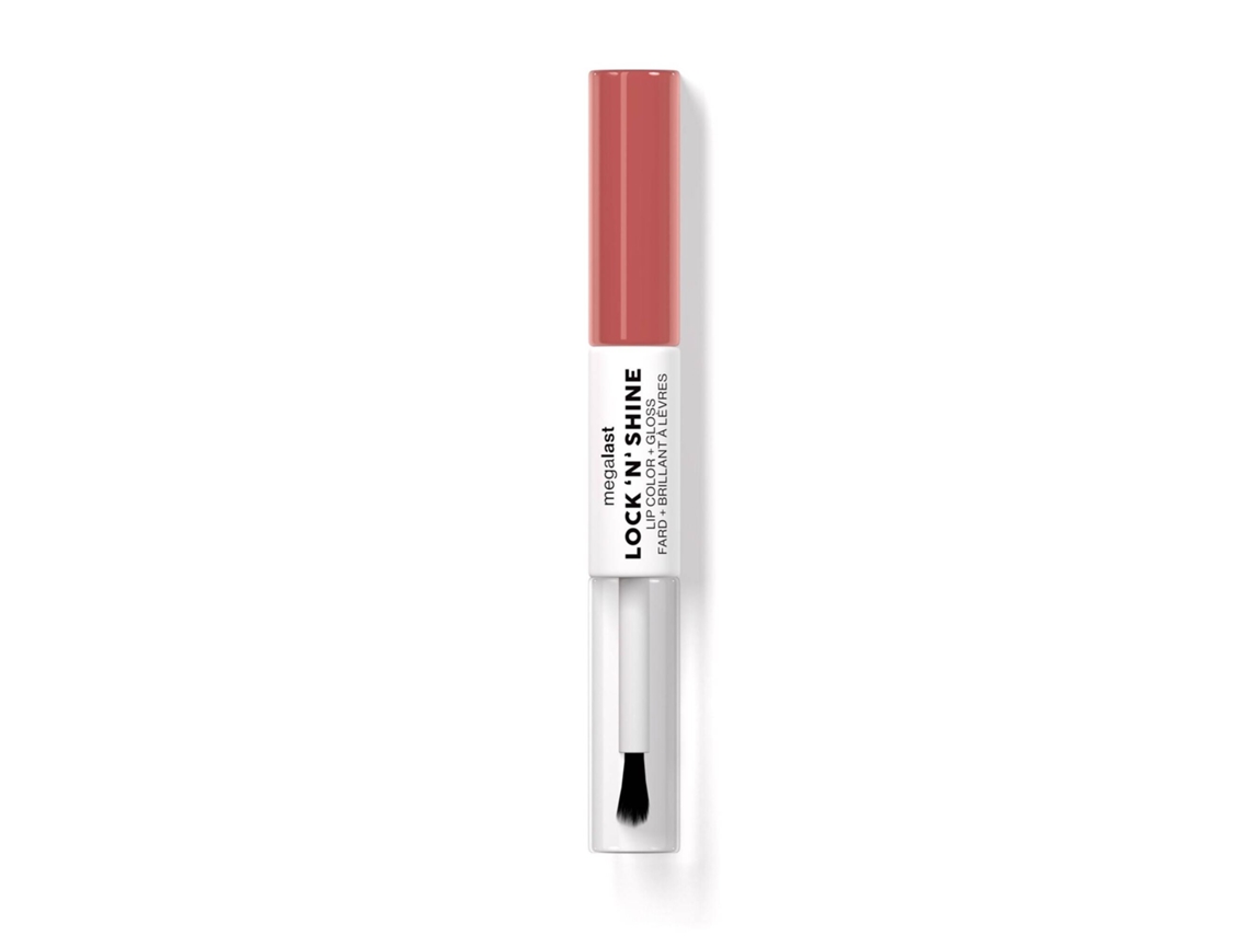 Batom Duo Brilho Labial Megalast Lock N Shine Wet N Wild