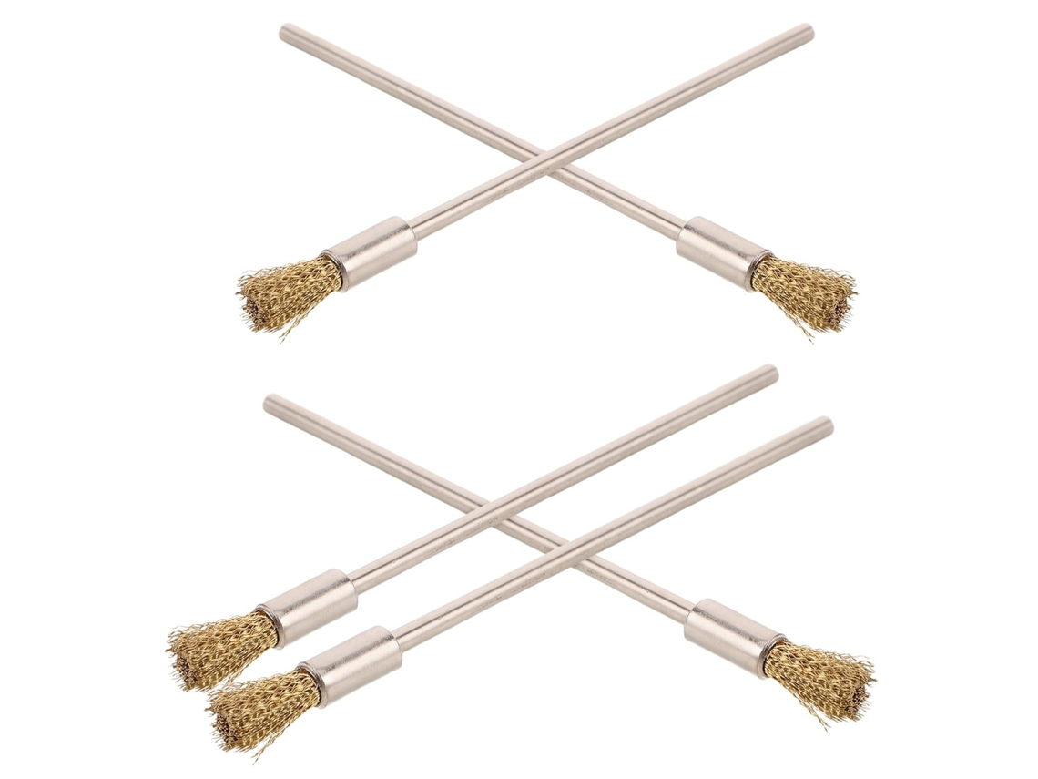 Escovas De Cobre Para Manutenção Precisa, Conjunto De 5 Unidades, E Limpeza Versátil.