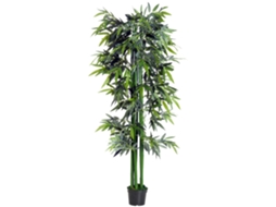 Bambu Artificial (planta Decorativa, 180cm, Verde+preto)