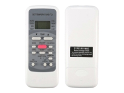 2 Controles Remotos De Substituição Para Ar Condicionado Midea R51d R51m R51e Rg51113/bgce