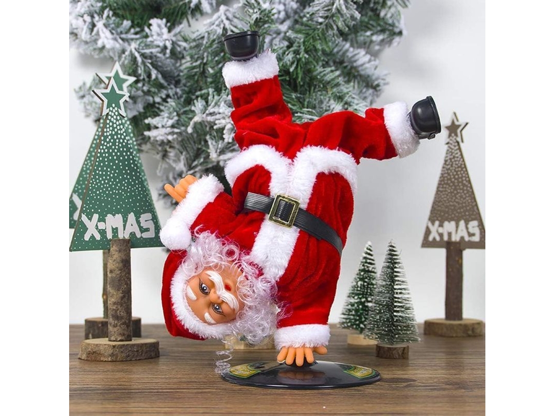 Boneco de Papai Noel Elétrico Dançante | S/MARCA