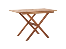 Vidaxl Mesa De Jardim 110x67x74 Cm Madeira De Acácia Maciça