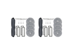 2x Para Dreame L10 Prime Robô Aspirador Rolo Principal Escova Lateral Filtro Panos Esfregão Pano Peça Sobressalente Acessórios