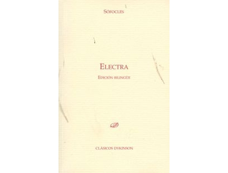 Livro Electra de Sòfocles (Espanhol)