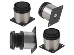 Patas De Mueble Ajustables Acero Inoxidable 4 Piezas 50x50mm Para Mesas Armarios Cocina