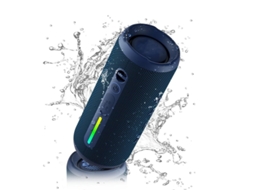Alto Falante Bluetooth Portátil Alto Falante Sem Fio Com Som Estéreo Alto De 24 W Graves Extras Ativos Ipx7 À Prova Dágua Bt5.3 Luzes Yizhood