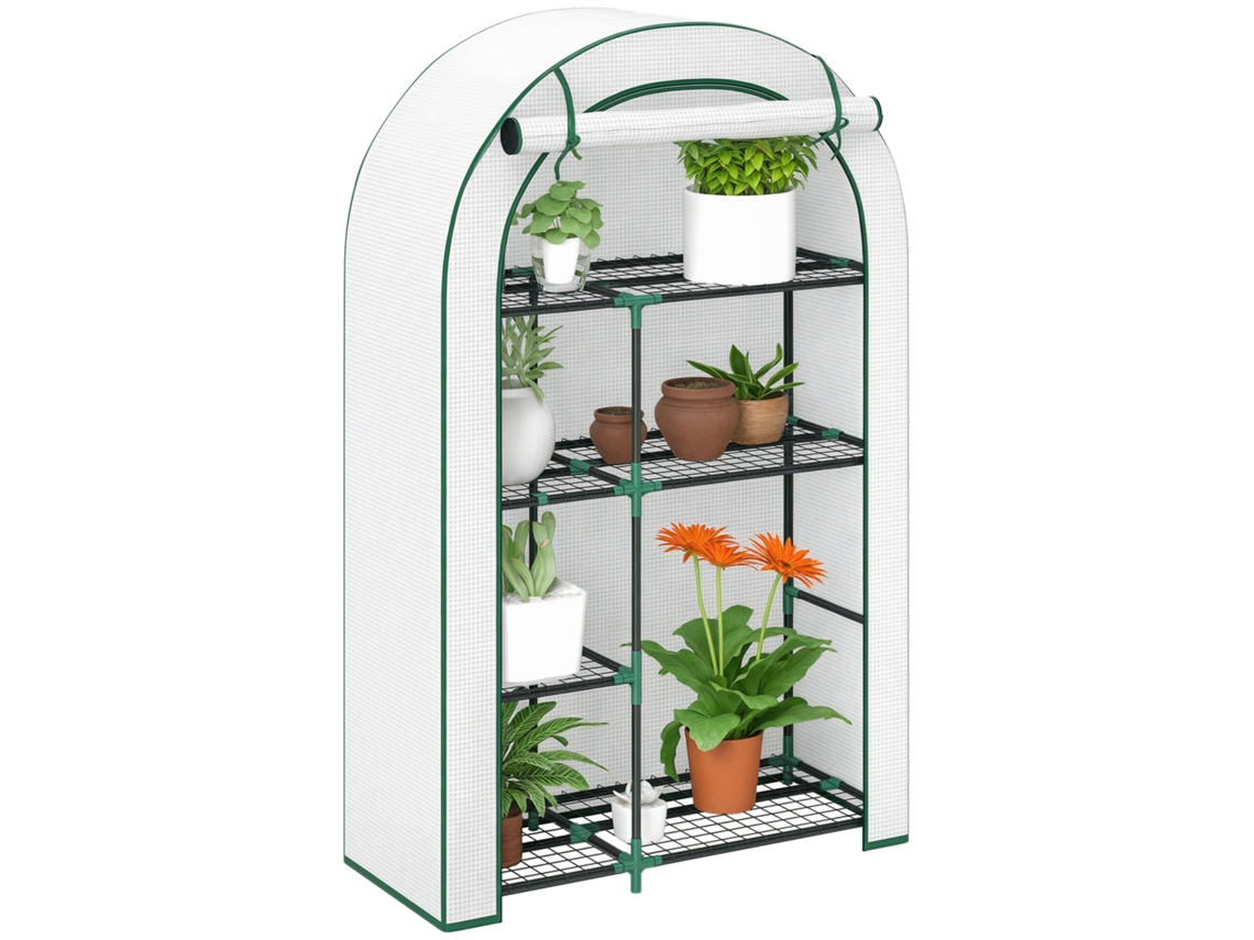 Estufa com 2 Portas e 6 Janelas, 600x300x280cm BTFORUS