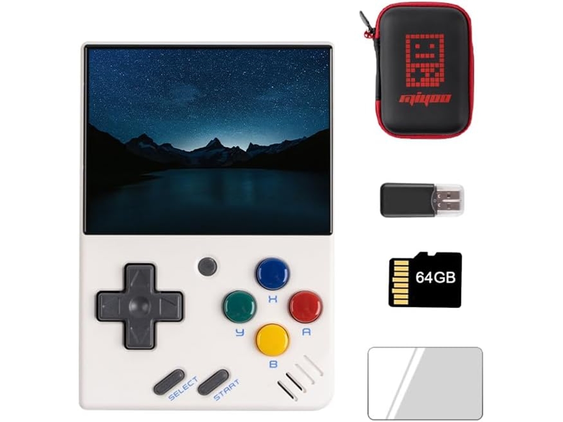 Console Portátil Retrô, 2,8 Polegadas AQUAFORGE