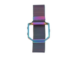 Pulseira Pulseira de Substituição Fitbit Blaze Kns 7 Pulseira de Aço Inoxidável Magnético EOOCOO (aço Inoxidável Magnético)