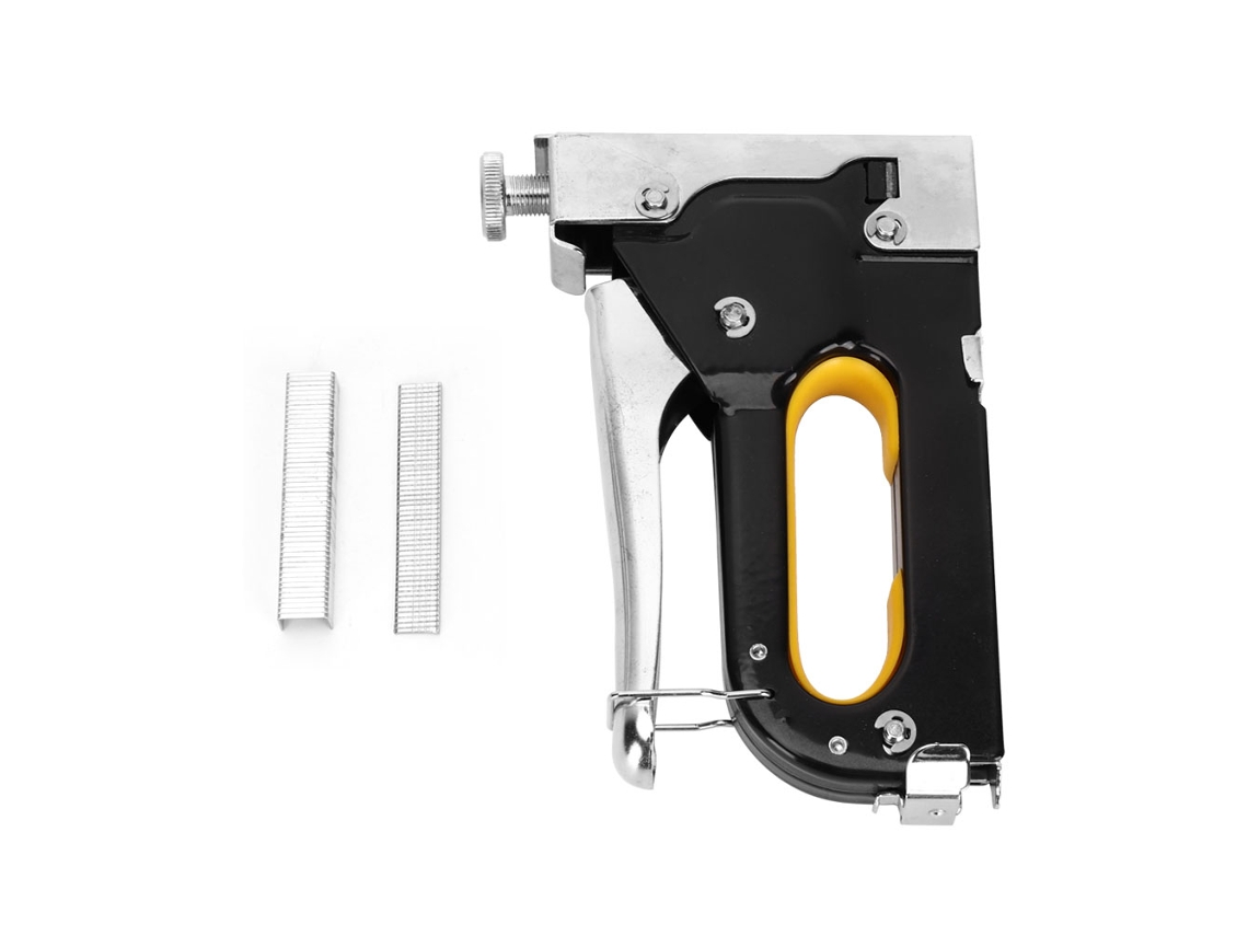 Pregador pneumático manual potente 3 em 1, ferramenta manual com capacidade para 1000 pregos retos.