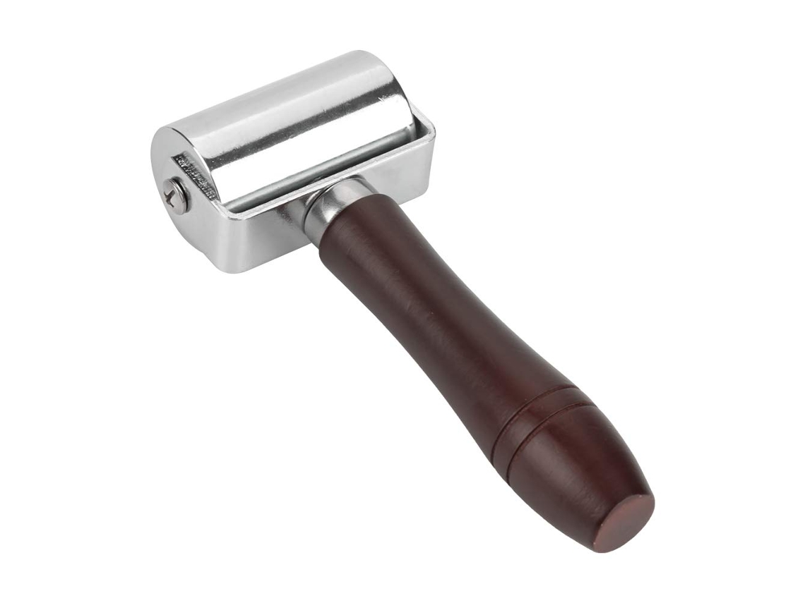 Ferramenta De Rolo Para Couro 60 Mm Em Aço Carbono Alta Resistência