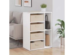 Vidaxl Buffet Branco 60 X 33,5 X 84 Cm