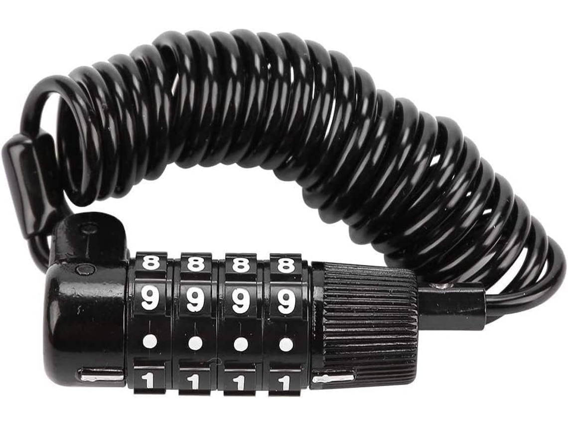 Cadeado De Combinação, Para Bicicleta 1,2 M, Mala, Portátil, 4