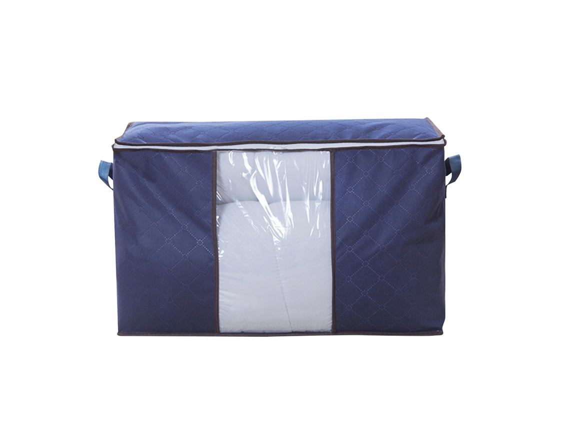 Sacola de Armazenamento para Edredom e Roupas com Zipper | S/MARCA