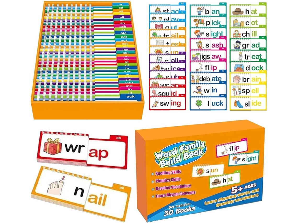 Flash Education Para Meninos De 4 A 8 Anos, Cartões De Reconhecimento Visual, Fonéticos, De Vocabulário
