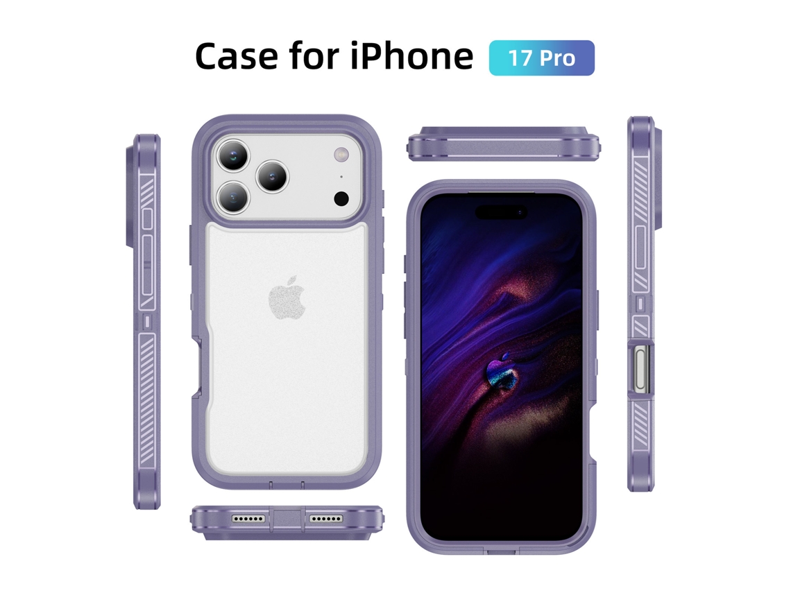 Capa Protetora Para Celular Antiqueda Para Iphone 15 Pro Max Cinza Verde + Verde