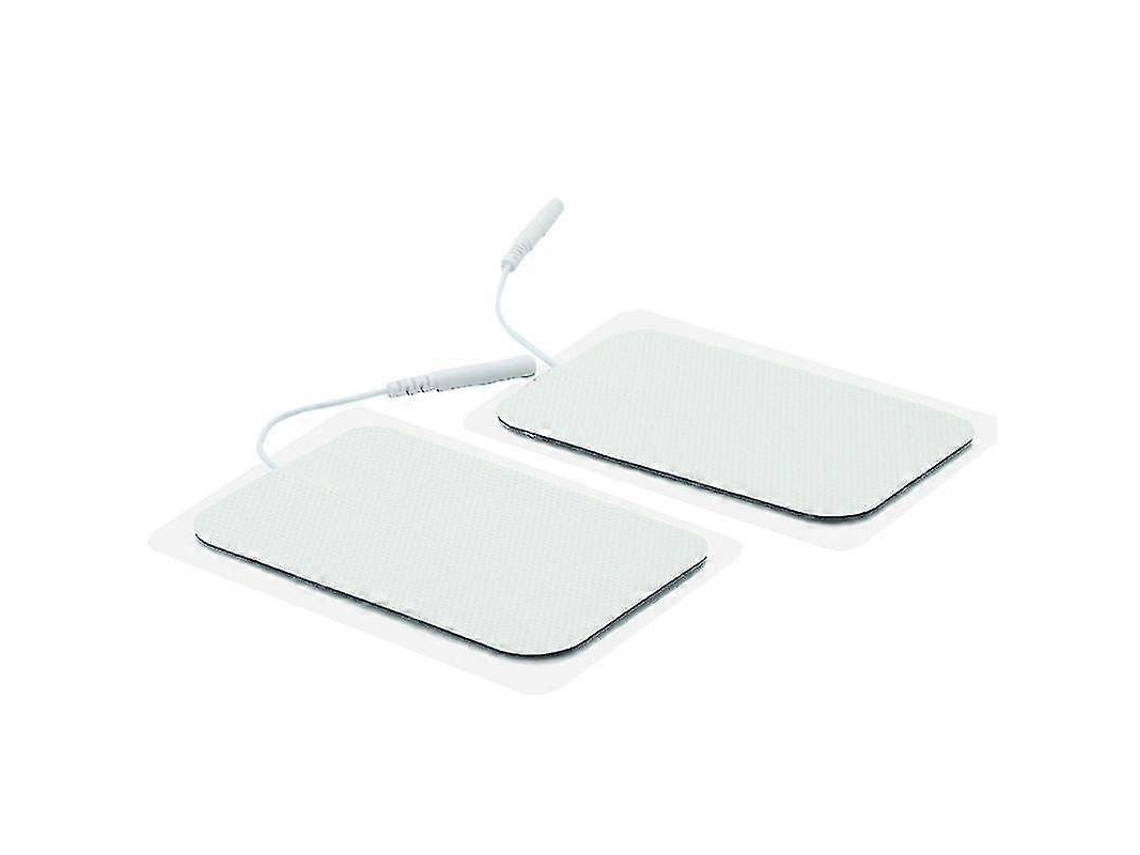 10 Eletrodos Grandes De Reposição Para Aparelho Tens (7 Cm X 12