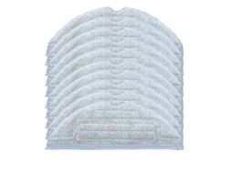 10 Toallas De Reemplazo Para Mop Aspiradora T7s T7s Plus S7 Microfibra Reutilizable Absorbente Suave