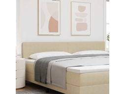 Vidaxl Cabeceira Cinza Verde Claro 200 Cm Tecido De Veludo Cotele