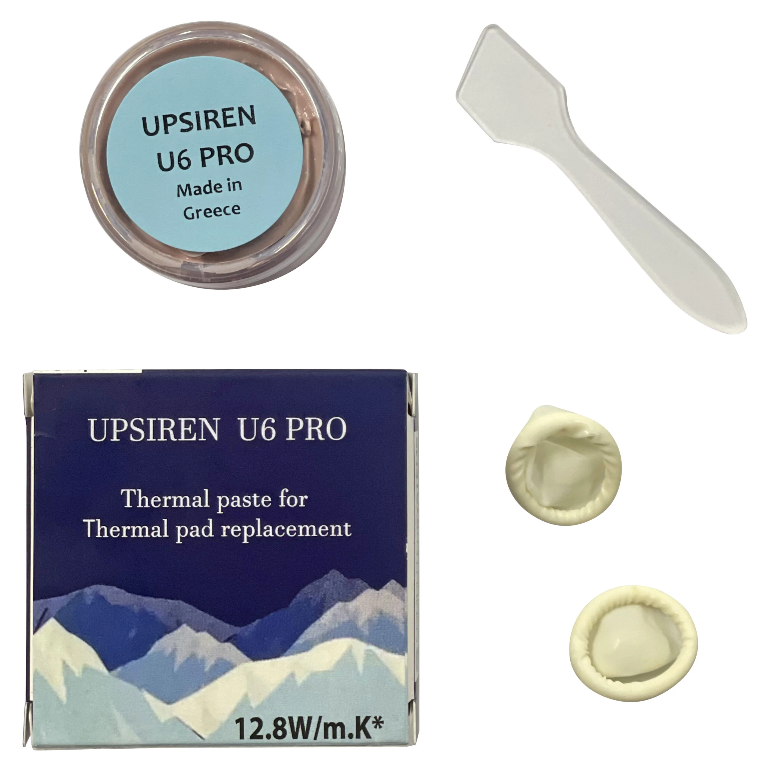 Massa Térmica Original Upsiren U6 Pro 50G para Processador Vga Gpu Ic Resfriamento Rápido Substituição de Almofada Térmica