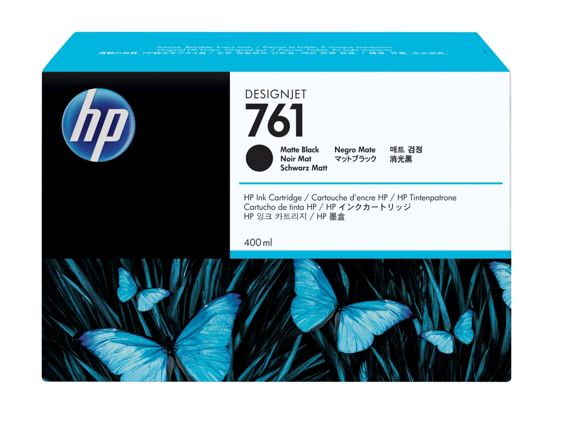 Tinteiro Hp Preto Mate
