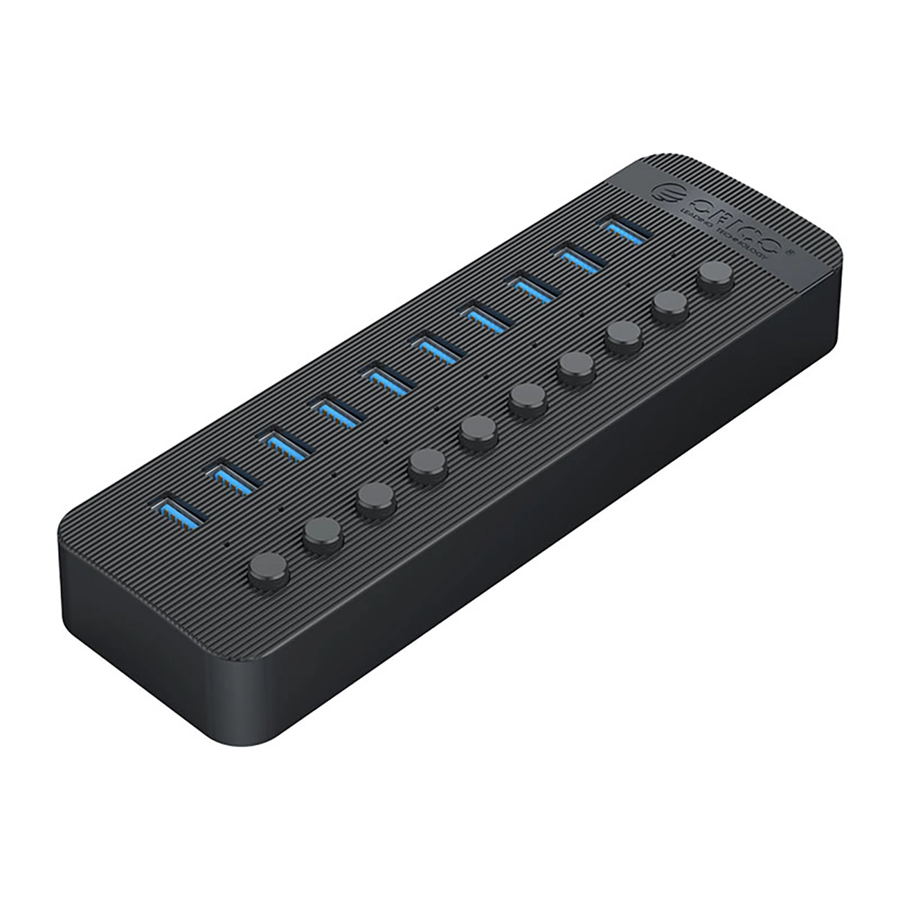 Orico CT2U3 10AB 10x Hub USB A 3.0 com interruptores para laptops com porta USB A