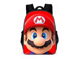 Mochila Super Mario Para Meninos E Meninas, Escolar Infantil Com Desenho Animado, Livros, De Viagem, Presente Aquaforge