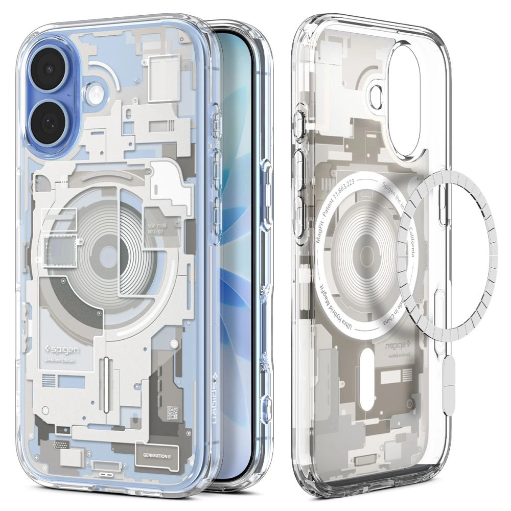 Capa Spigen Ultra Hybrid Magsafe Para Iphone 17 Zero One Proteção Com Titânio
