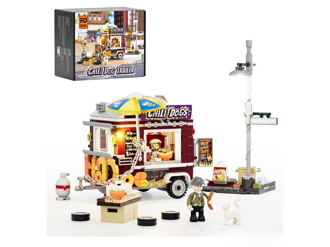 Funwhole Fo9046 Reboque Chili Hot-dog Fo9046