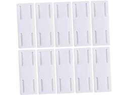 Kit Com 10 Adesivos De Parede Para Tomadas Elétricas E Prateleiras De Armazenamento.