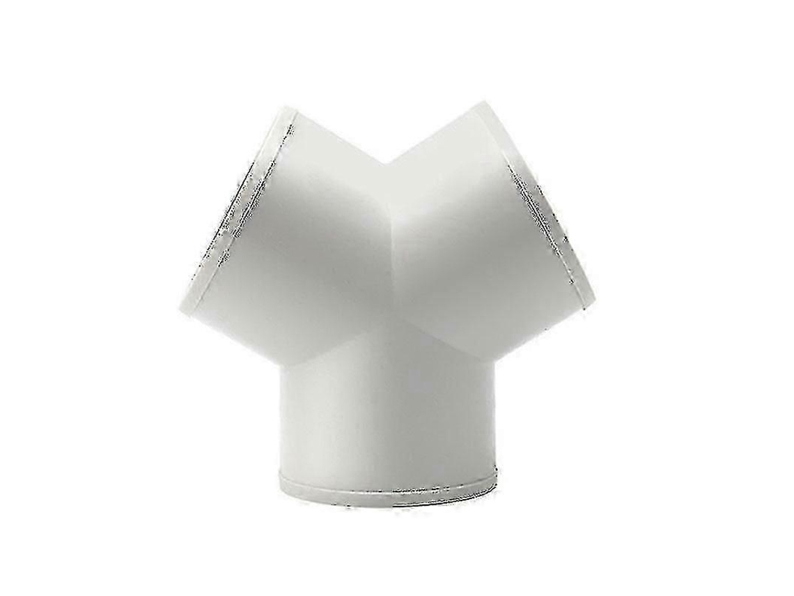 Conector Em Y De 150 Mm Para Duto De Ventilação Redondo De 6 Polegadas.