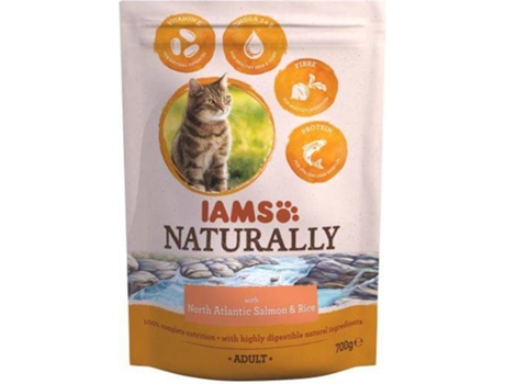 Ração para Gatos  (700 g - Seca - Adulto - Sabor: Salmão)